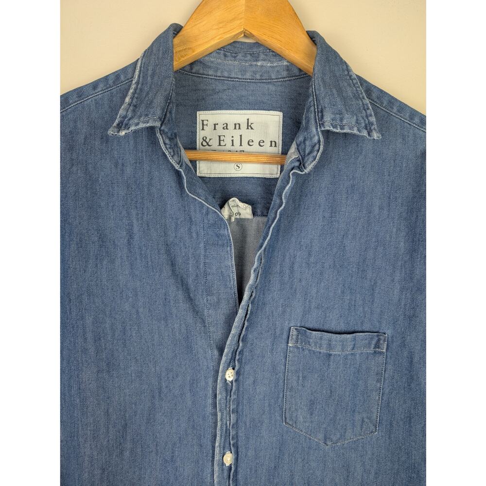Frank & Eileen Mary Denim Shirt Dress S - Picture 2 of 9
